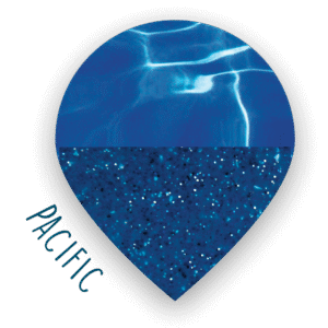 Pacific pool shell color